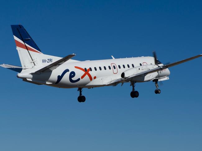 Rex has a fleet of 61 Saab 340s which are used on regional routes. Picture: Supplied.