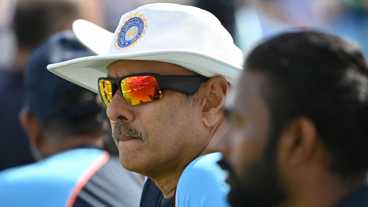 Ravi Shastri has come under fire for holding a book launch on the eve of the Test.