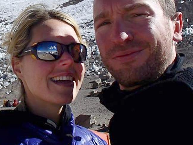 **RGB** An undated picture of Dr Maria Strydom, a finance lecturer at Monash University, and her husband, Robert Gropel. Strydom died from altitude sickness while descending from the summit of Mount Everest.Source: Facebook