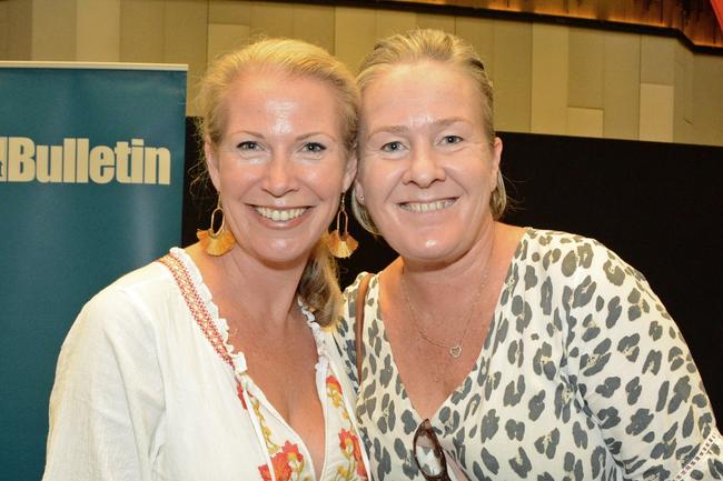 <p>Bec Smart and Elle Wright at The Event for Ray White Surfers Paradise at RACV Royal Pines Resort, Benowa. Picture: Regina King</p>