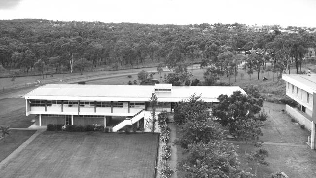 The student admin building at CQUniversity, Rockhampton, in the early 1970s.