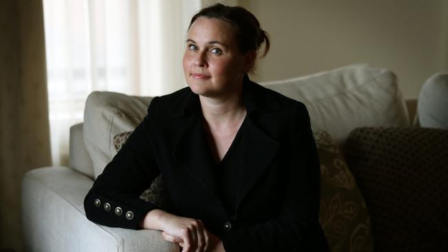 Former Victorian state MP Jane Garrett at home in Melbourne. Picture: Stuart McEvoy