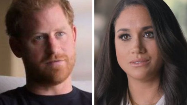 Prince Harry and Meghan Markle. Picture: Netflix