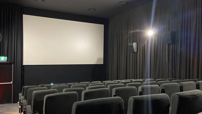 The 56-seat cinema.