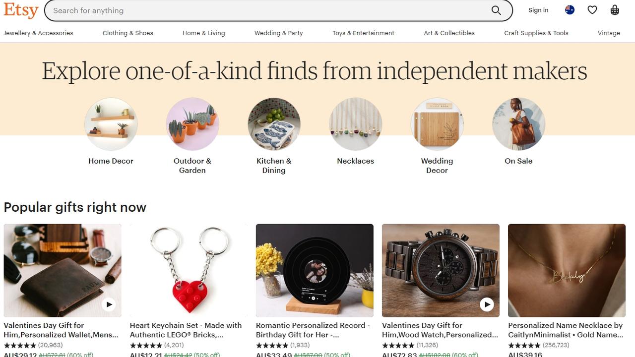 Etsy accused of profiting from child sex abuse material on its