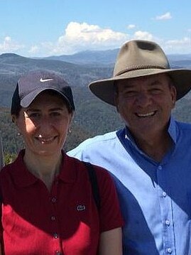 Gladys Berejiklian with Darryl Maguire