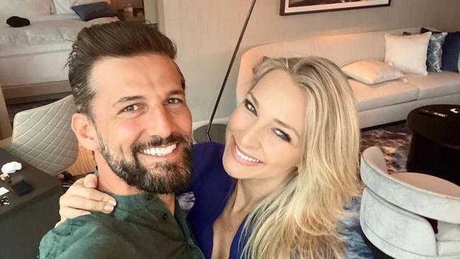 Tim Robards and Anna Heinrich met on The Bachelor in 2013. Picture: Instagram