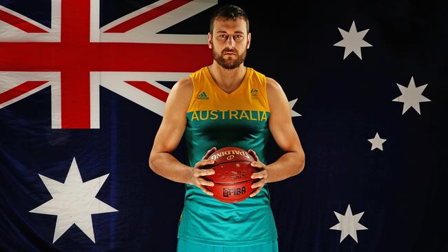 Australian Boomers star Andrew Bogut.