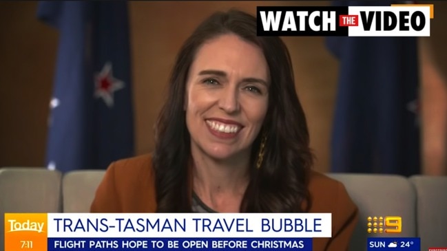 Ardern talks trans-Tasman bubble: "We miss each other" (Today)