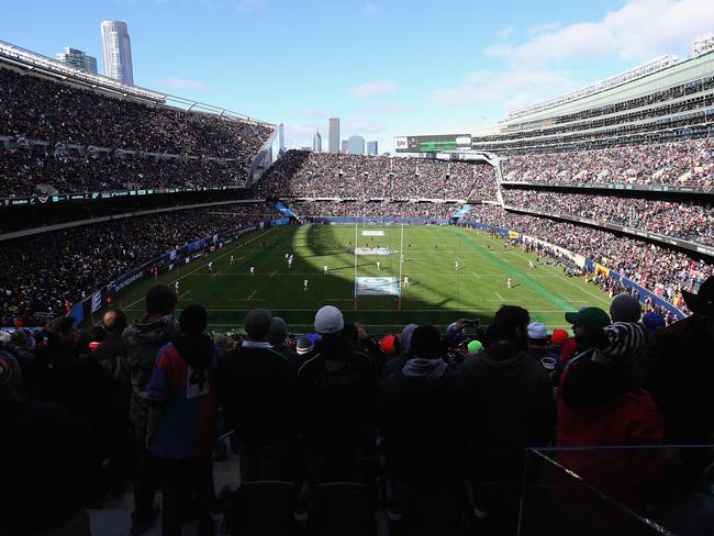 Ireland ended the All Blacks record win streak at Soldier Field last year.