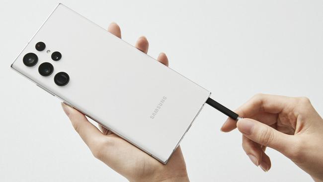 The Samsung Galaxy S22 Ultra smartphone, released in Australia on March 4, features an enhanced camera, four nanometre chip, and S Pen.