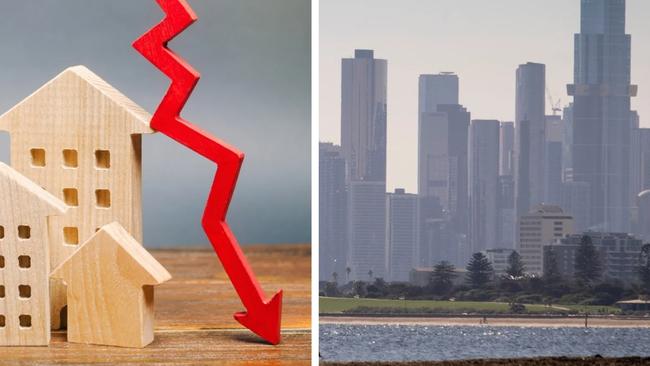 Home prices in some parts of Melbourne are below where they were in 2015.