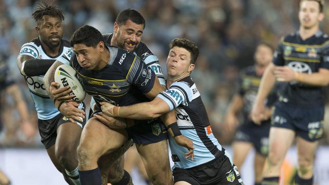 Taumalolo was in supreme form against the Sharks.