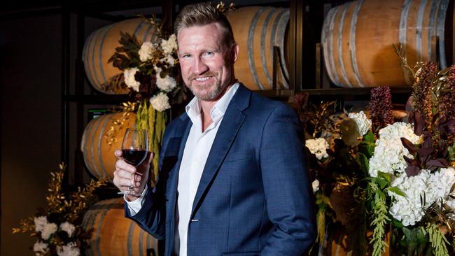 Collingwood coach Nathan Buckley has a wine named after him. Picture: Sam Tabone.