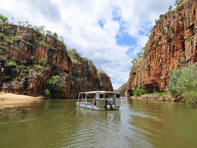 Katherine Gorge, Nitmiluk National Park. MUST CREDIT Picture: Tourism NT ## RESTRICTION: These images are for generic use in the promotion of Northern Territory Tourism. Not to be used in association with product or operators other than those featured in this image. ##