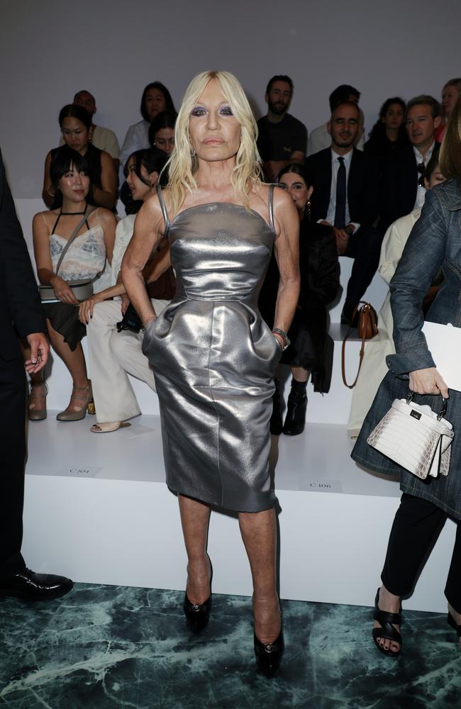 Versace creative director Donatella Versace. Picture: Getty Images