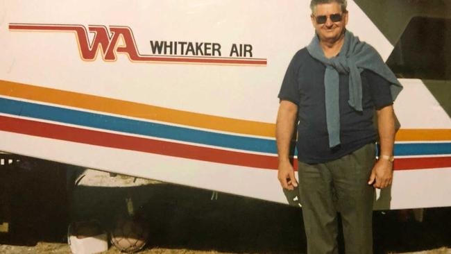 Bevan Whitaker next to one of his planes. Picture: Contributed