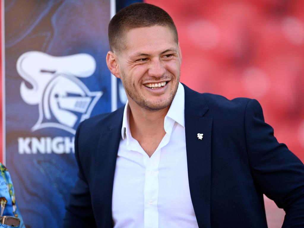 NRL R3 Newcastle Knights v Dolphins at McDonald Jones Stadium, Newcastle. Kalyn Ponga Picture: NRL Photos/Gregg Porteous