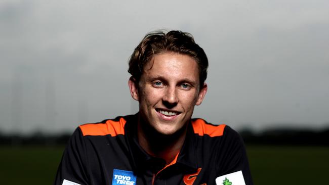 Lachie Whitfield signed a monster seven year deal with the Giants. Picture. Phil Hillyard