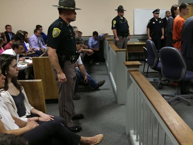 Brave Abby Hernandez makes surprise appearance in court to face alleged ...