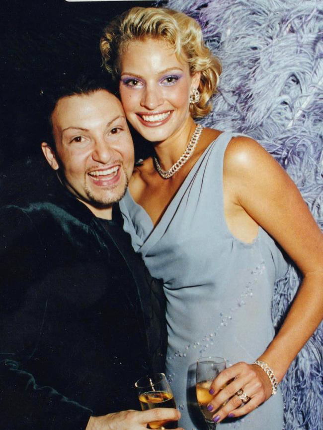 Richard de Chazal and Kristy Hinze.