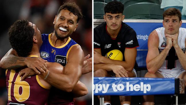 The 3-2-1 from St Kilda vs Brisbane at Marvel Stadium in Round 7, 2025.