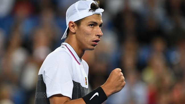 Alexei Popyrin is the next big thing in Aussie men’s tennis. Picture: AAP