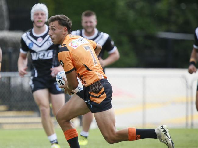 Marc Tannous eyes off a chance against Wests. Picture Warren Gannon Photography