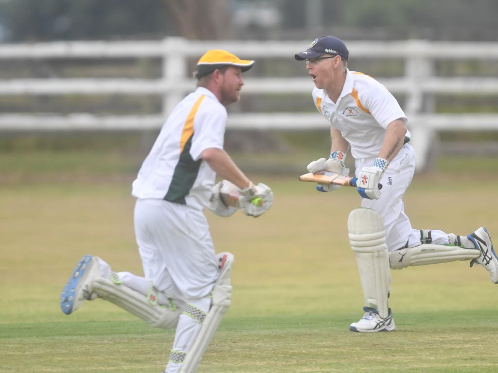 A quick run for Westlawn batsmen at Ulmarra Showground