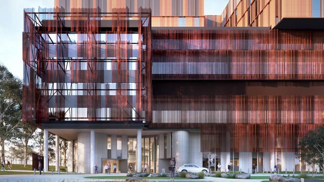 An artist’s impression of the Victorian Heart Hospital