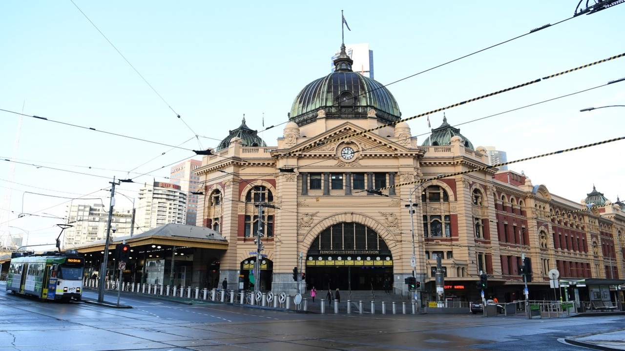 Melbourne foot traffic down by 90 percent amid lockdown