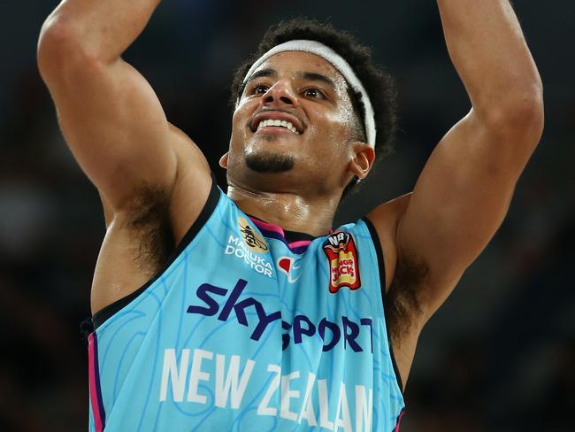 Tai Webster has chosen to be vaccinated, despite leaving the New Zealand Breakers after refusing to get the jab. Picture: Getty Images