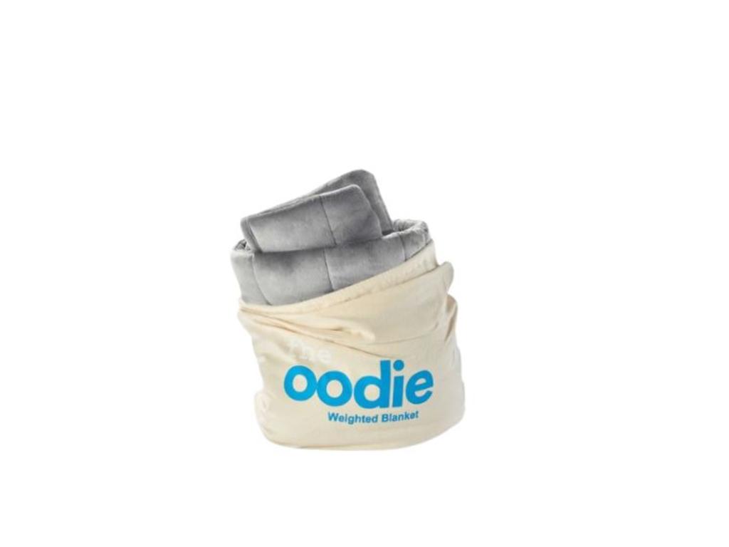 Grey Oodie Weighted Blanket. Picture: The Oodie.