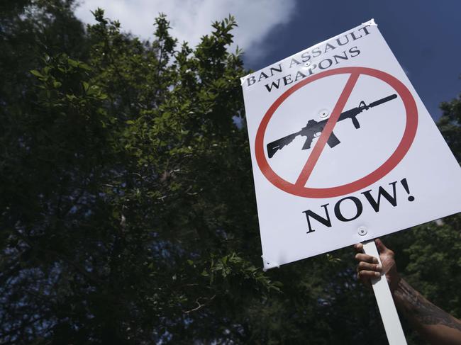 Thousands of Americans continue to protest against gun violence. Picture: Eric Thayer/Getty Images/AFP