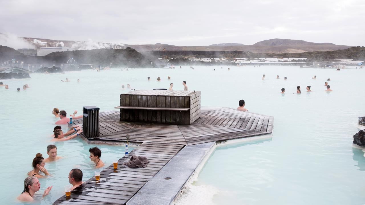 The Blue Lagoon is one of the Iceland’s most famous tourist attractions. Picture: Getty Images