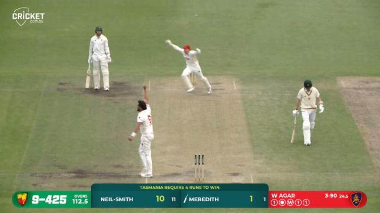 Dramatic SA win after last-ball run-out