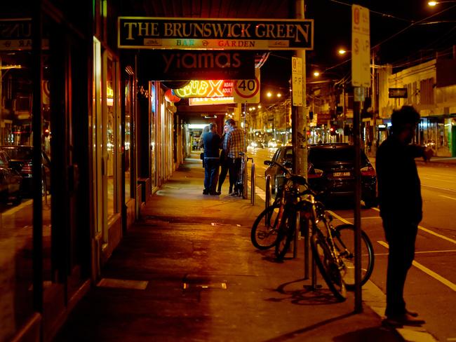 Jill Meagher was having a drink with friends before she was murdered by Adrian Bayley. Picture: Mal Fairclough/news.com.au