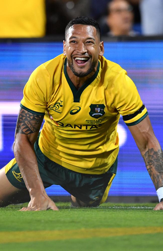 Folau can’t be trusted with an NRL return. (AAP Image/Darren England)