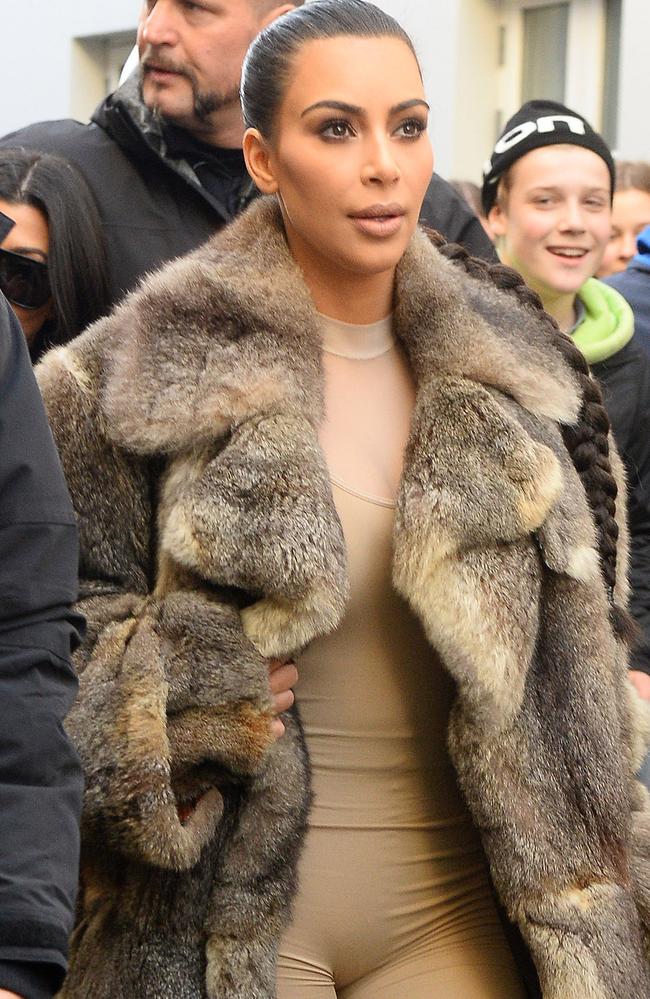 Where has her style gone? Kim Kardashian turns heads in skin