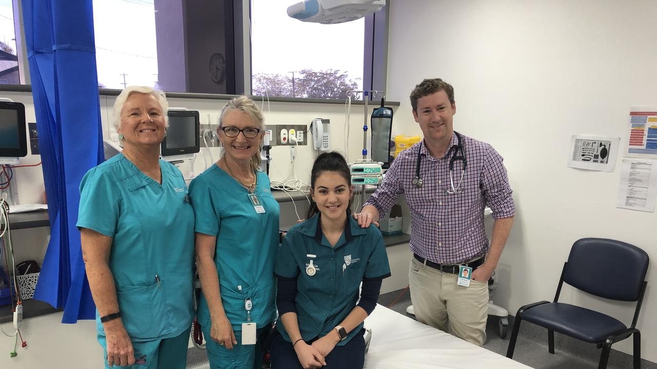 Friendlies staff Margaret Philip, Wendy Augutis, Riley Castelli and Dr Phil Gordon.