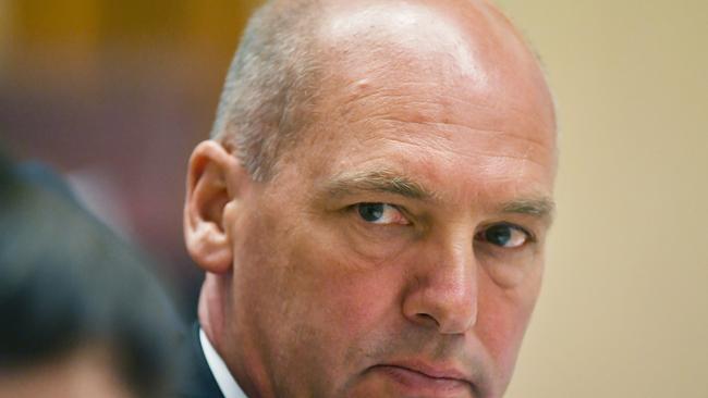 Tasmanian Liberal Senator and Senate President Stephen Parry. AAP Image/Mick Tsikas.