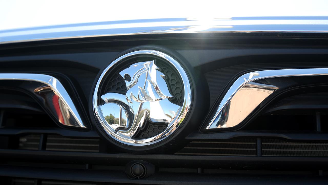 The Holden badge will disappear from new cars next year. Picture: AAP Image/Kelly Barnes