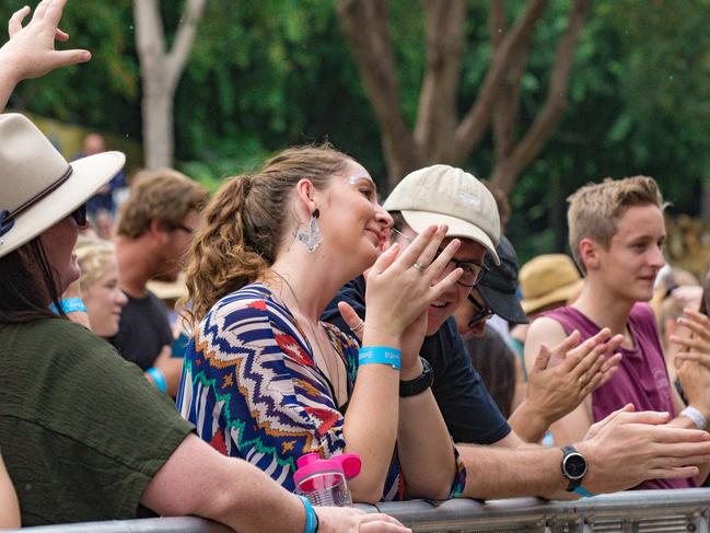 the Summersalt festival in the Botanical Gardens Ampitheatre. Picture Glenn Campbell