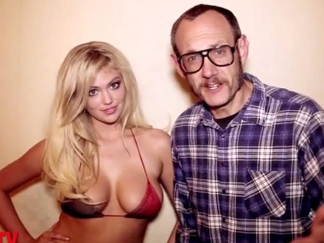 Infamous video ... Kate Upton was angry at photographer Terry Richardson for releasing the 'Cat Daddy' video. Picture: Terry TV