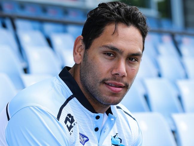 SYDNEY, AUSTRALIA - November 09: Cronulla Star Center Jesse Ramien at Shark Park in Sydney on November 9th, 2019. Photo by Gaye Gerard/ Sunday Telegraph