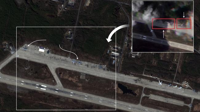 Sources: Planet Labs (satellite images via Center for Nonproliferation Studies); Sam Lair, research associate at the James Martin Center for Nonproliferation Studies (aircraft analysis) Jemal R. Brinson/WSJ