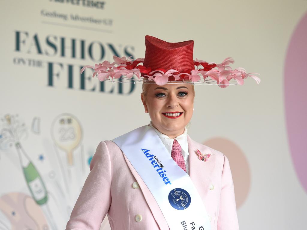 Fashions on the field Millinery of the Day Winner: Eliza Fraser. Picture: David Smith