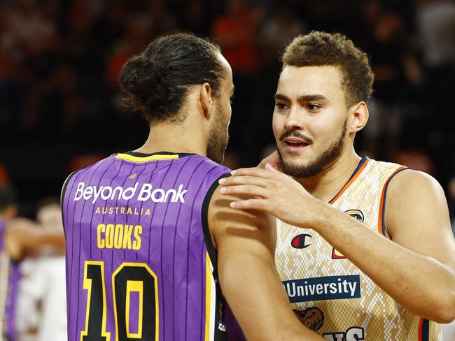 Former Cairns Taipans forward DJ Hogg is Sydney Kings bound to replace Xavier Cooks. Photo: Brendan Radke