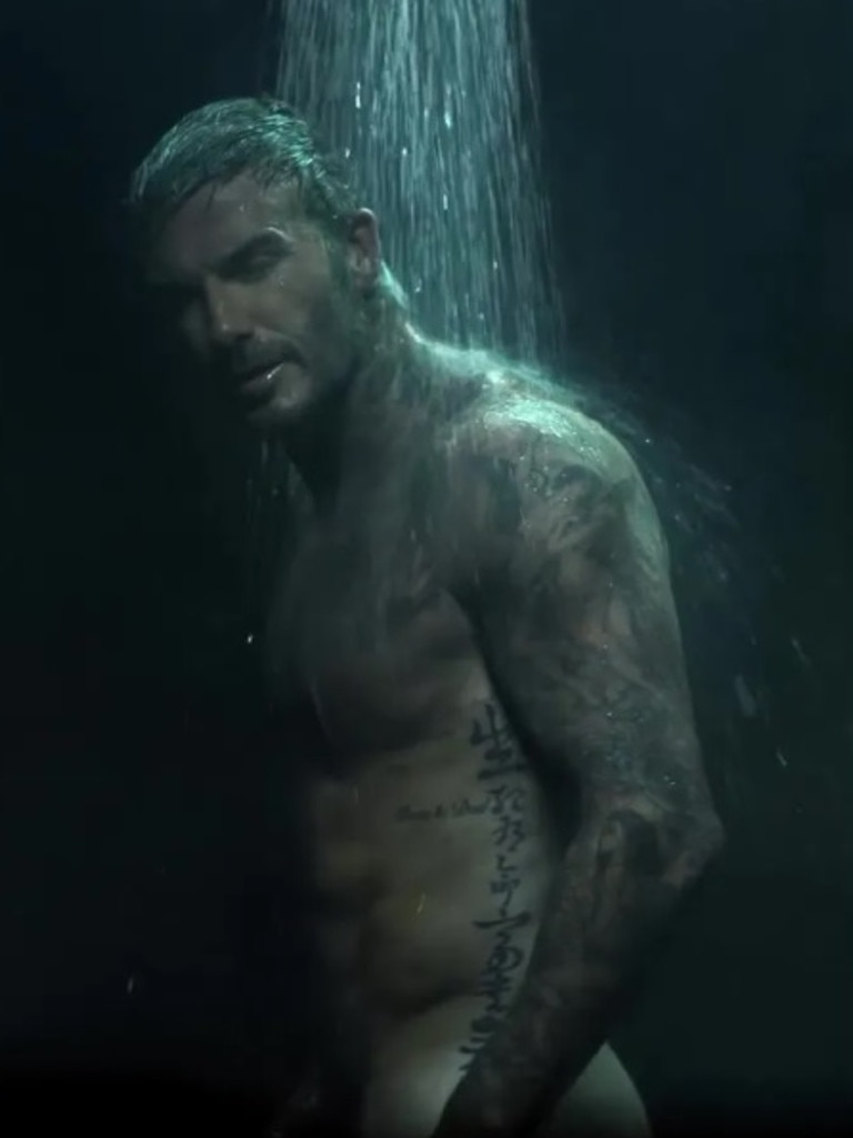 David Beckham has stripped naked for a new underwear campaign.