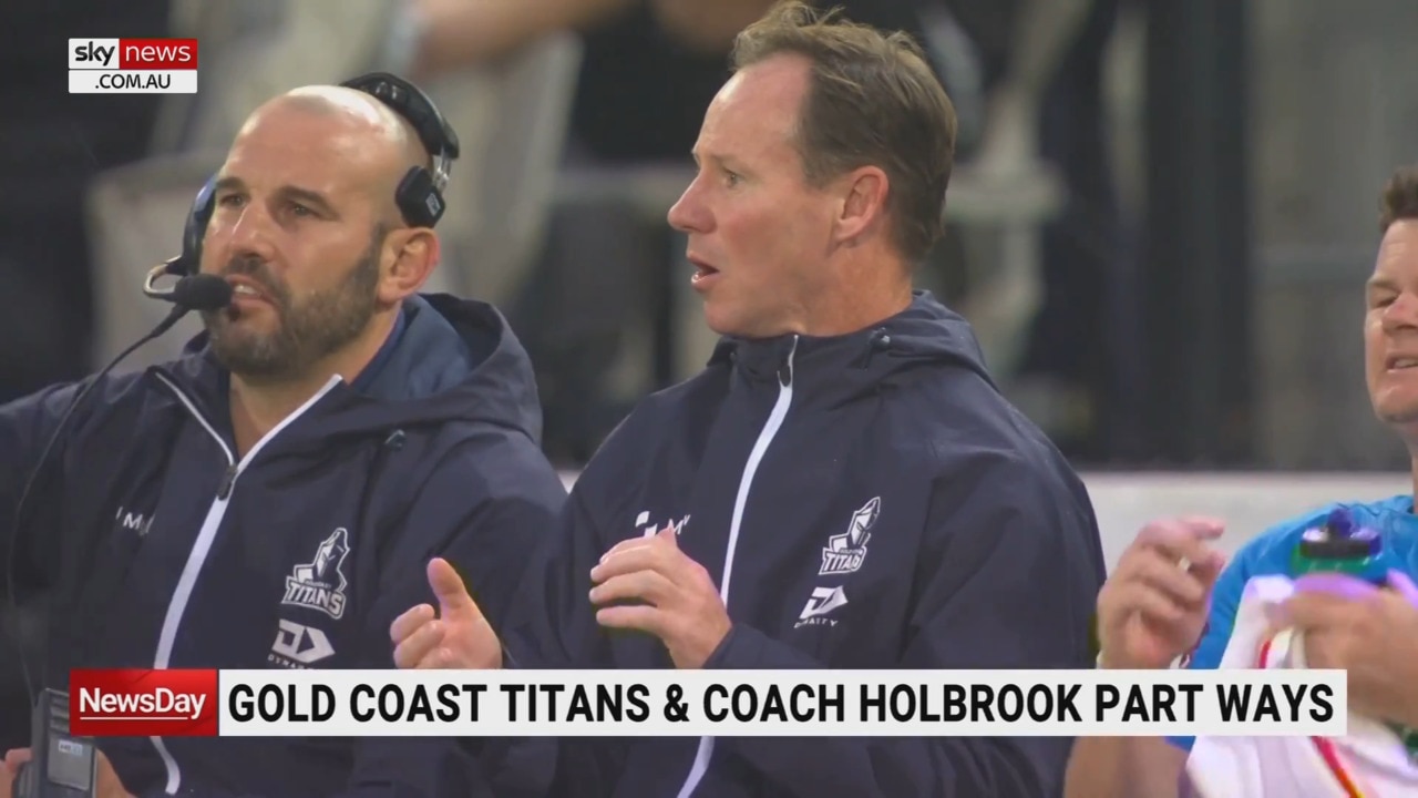 Gold Coast Titans part ways with head coach Justin Holbrook